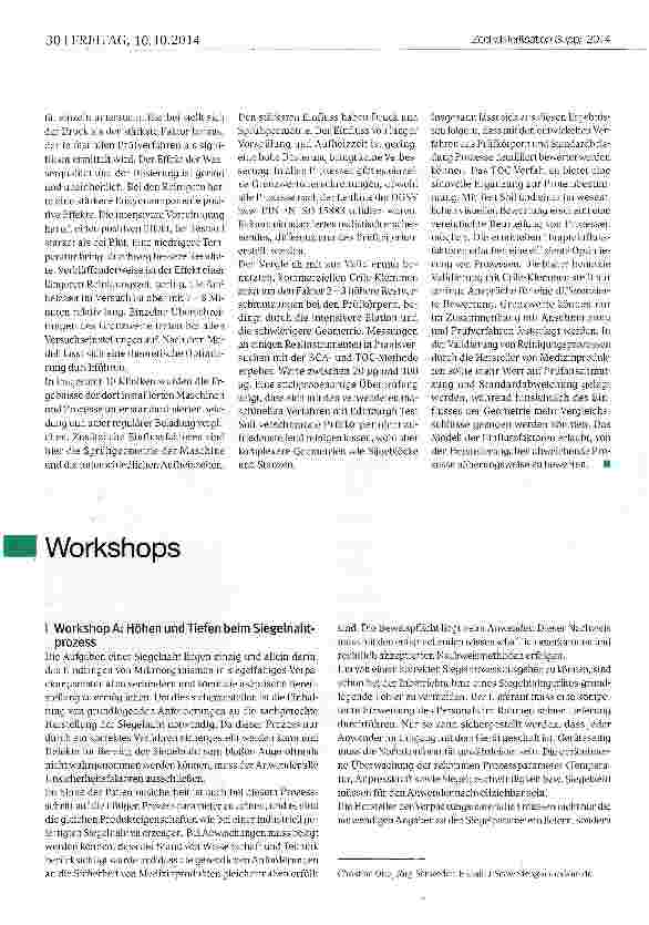 Vorschauseite 2: Einflussfaktoren auf die Reinigung von Standardinstrumenten