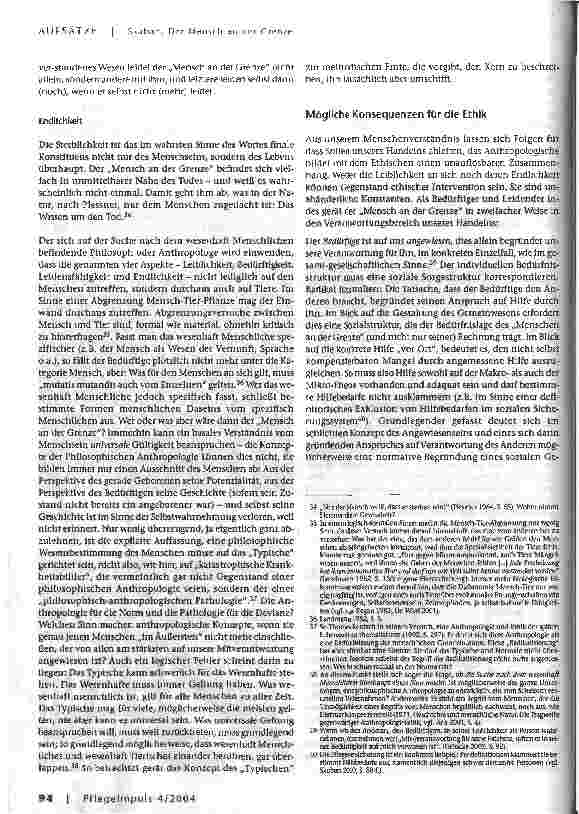 Vorschauseite 4: Der Mensch an der Grenze