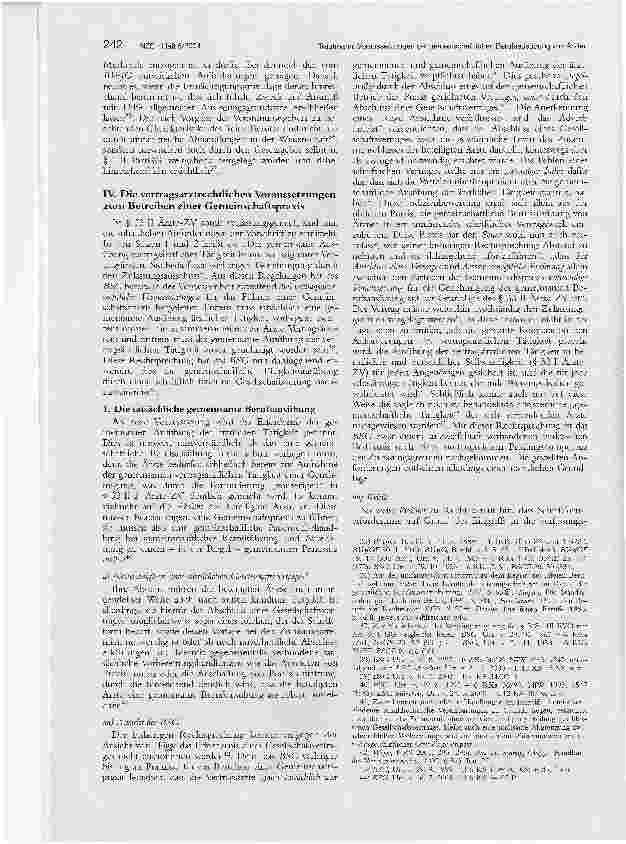 Vorschauseite 5: Die vertragsarztrechtlichen Voraussetzungen der gemeinschaftlichen Berufsausübung von Ärzten nach § 33 Abs. 2 Ärzte-ZV