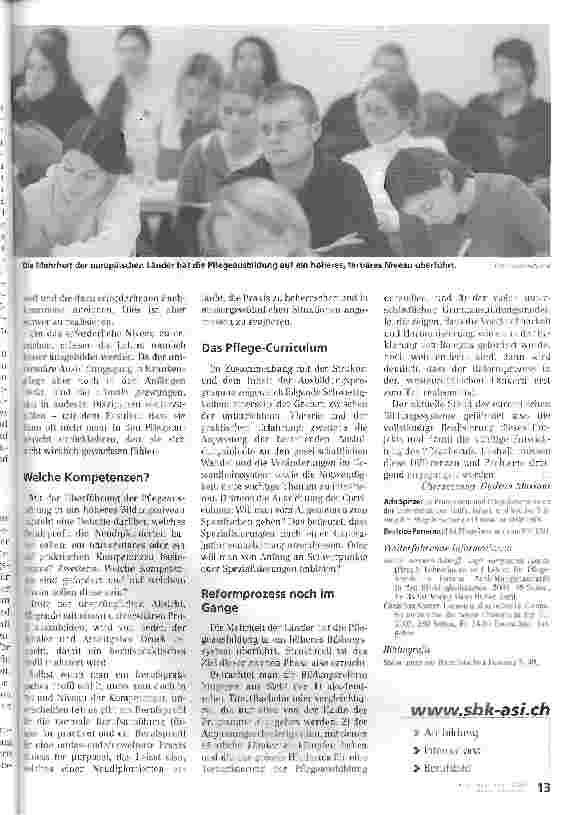 Vorschauseite 4: Vereinheitlichung ist im Gang
