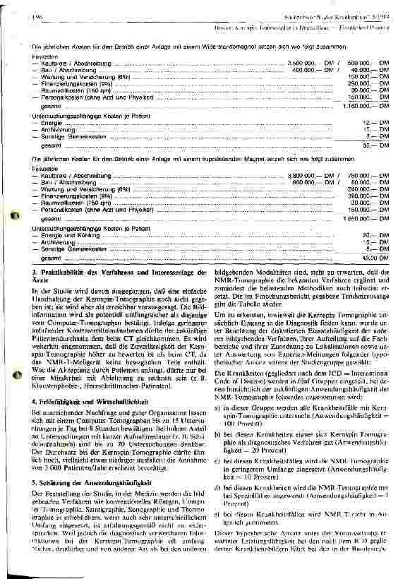Vorschauseite 4: Kernspin-Tomographie in Deutschland, Einsatz und Planung
