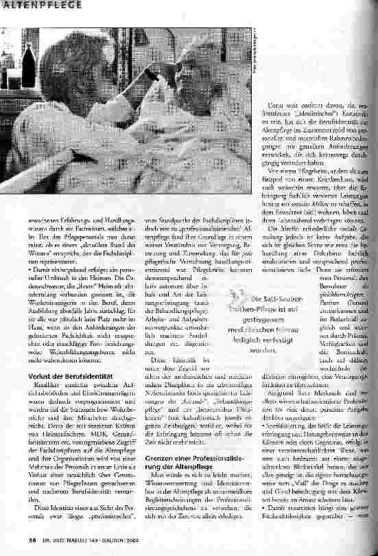 Vorschauseite 2: Krankenanstalt oder Heim?