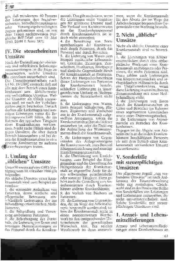 Vorschauseite 3: Das Steuerrecht privater Krankenhausträger C. Umsatzsteuer