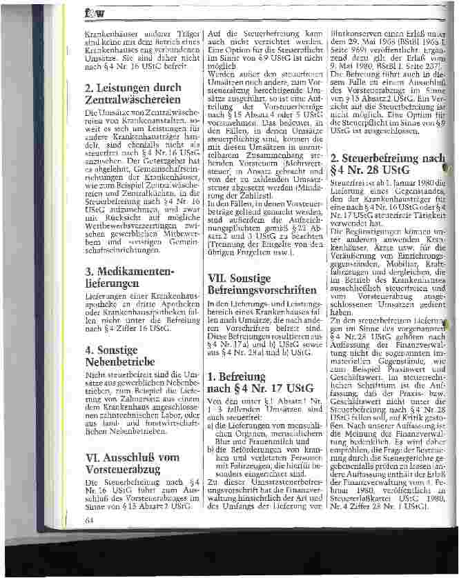 Vorschauseite 4: Das Steuerrecht privater Krankenhausträger C. Umsatzsteuer
