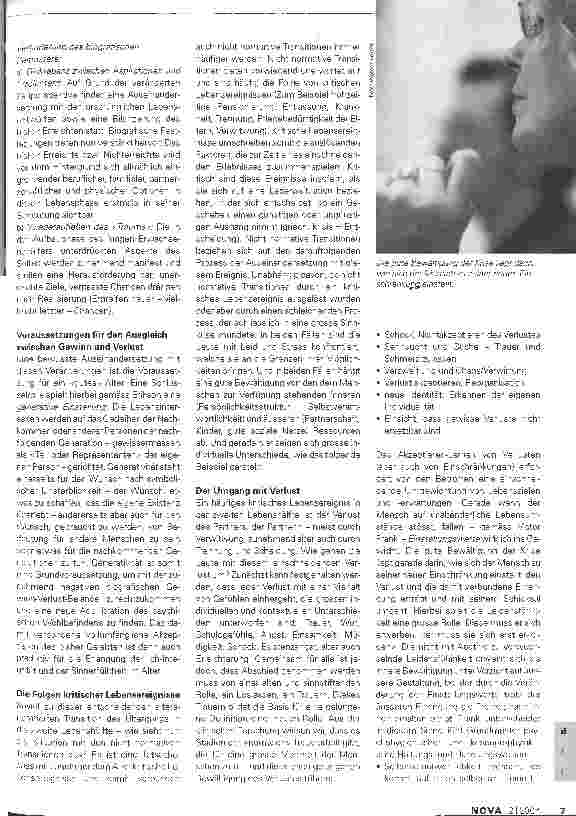 Vorschauseite 2: Kritische Lebensereignisse als Entwicklungschancen?