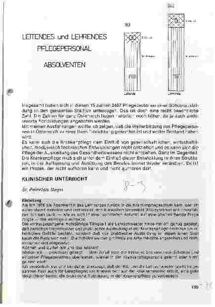 Vorschauseite 3: Überblick über die Sonderausbildungen 1969 - 1984