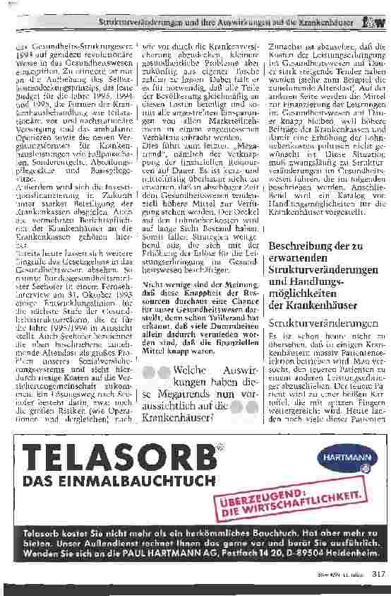 Vorschauseite 3: Strukturveränderungen und ihre Auswirkungen auf die Krankenhäuser