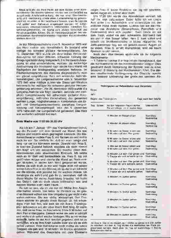 Vorschauseite 2: Pflegebericht über eine Examenswache auf der Inneren Frauenstation
