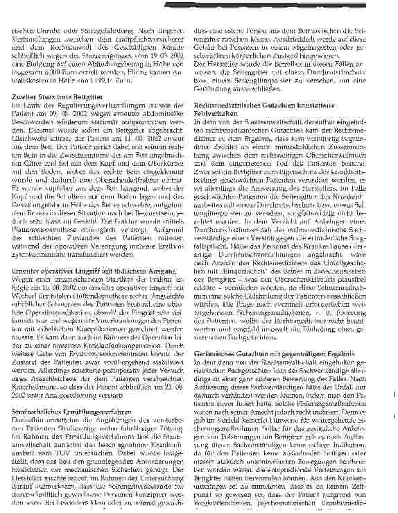 Vorschauseite 3: Der doppelte Bettsturz - mit tödlichem Ausgang -