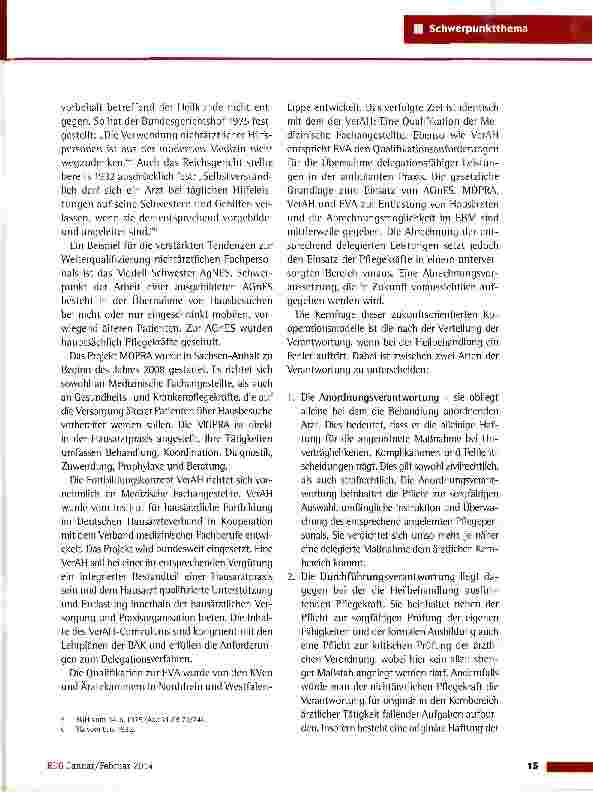 Vorschauseite 4: Der Grundsatz der persönlichen Leistungserbringung