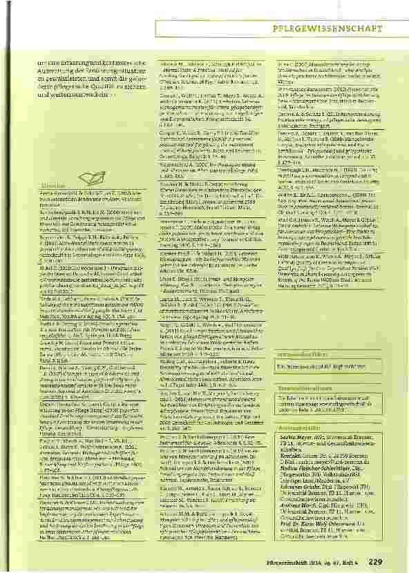 Vorschauseite 6: Vergleich der Ernährungssituation von Bewohnern ambulant betreuter Wohngemeinschaften und einer stationären Pflegeeinrichtung