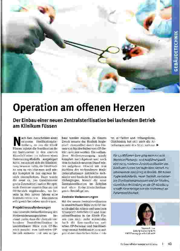 Vorschauseite 1: Operation am offenen Herzen