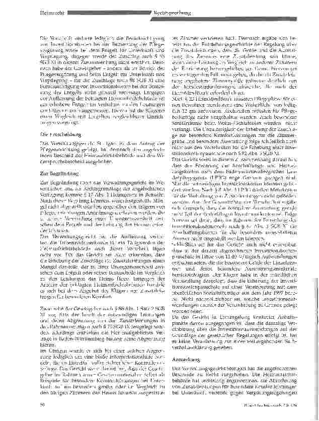 Vorschauseite 1: Die Zulässigkeit der Abrechnung von Entgelten für Zusatzleistungen