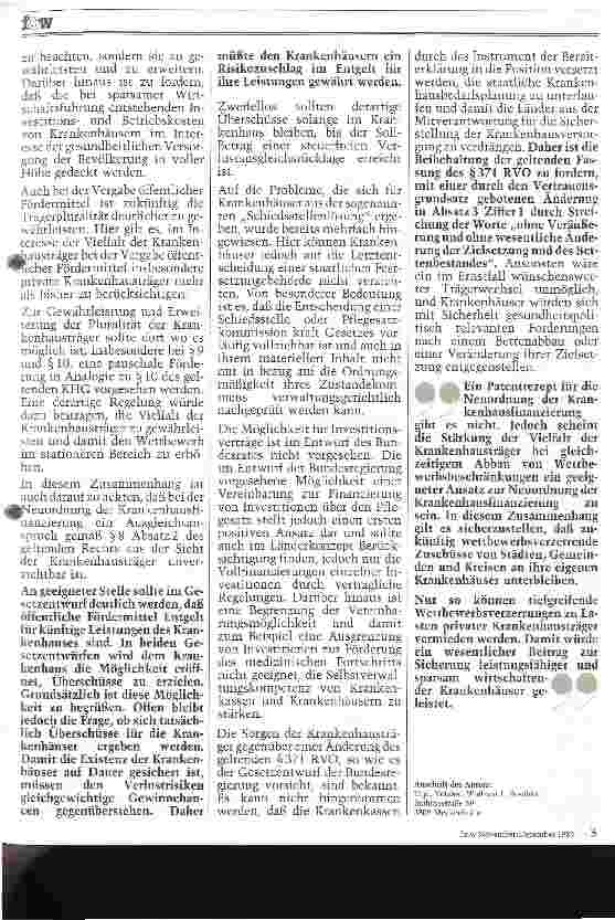 Vorschauseite 2: Vielfalt und Wettbewerb Marktwirtschaftliche Vorgaben für eine Neuordung der Finanzierung