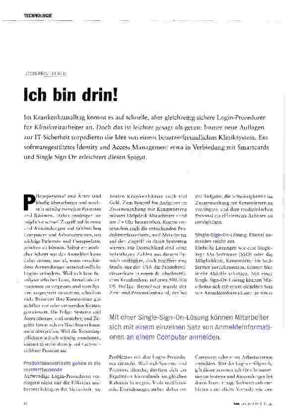 Vorschauseite 1: Ich bin drin!
