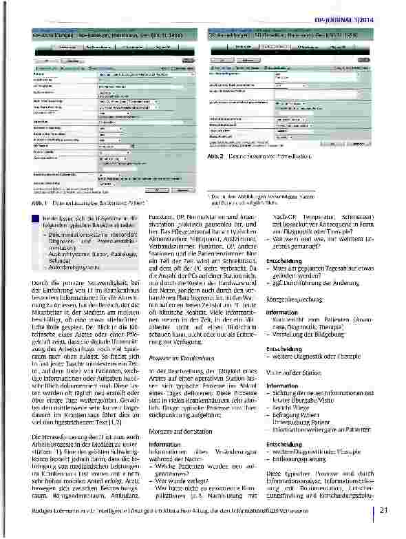 Vorschauseite 2: Intelligente Lösungen im klinischen Alltag, die den Informationsfluss verbessern: Checkpad MED auf dem iPad