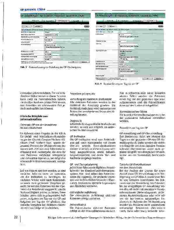 Vorschauseite 3: Intelligente Lösungen im klinischen Alltag, die den Informationsfluss verbessern: Checkpad MED auf dem iPad