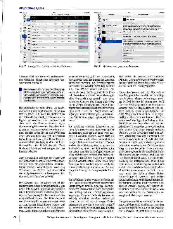 Vorschauseite 5: Intelligente Lösungen im klinischen Alltag, die den Informationsfluss verbessern: Checkpad MED auf dem iPad