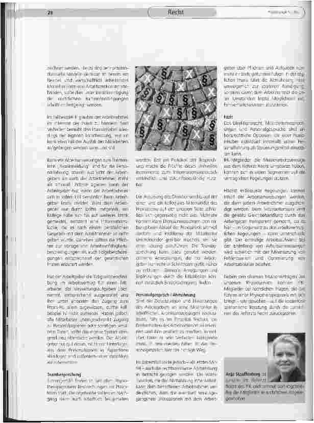 Vorschauseite 3: Arbeitsrechtliche Optionen im Rahmen der Praxisführung