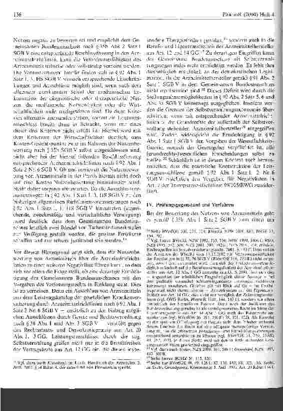 Vorschauseite 3: Die Nutzenbewertung von Arzneimitteln gemäß §35b SGB V