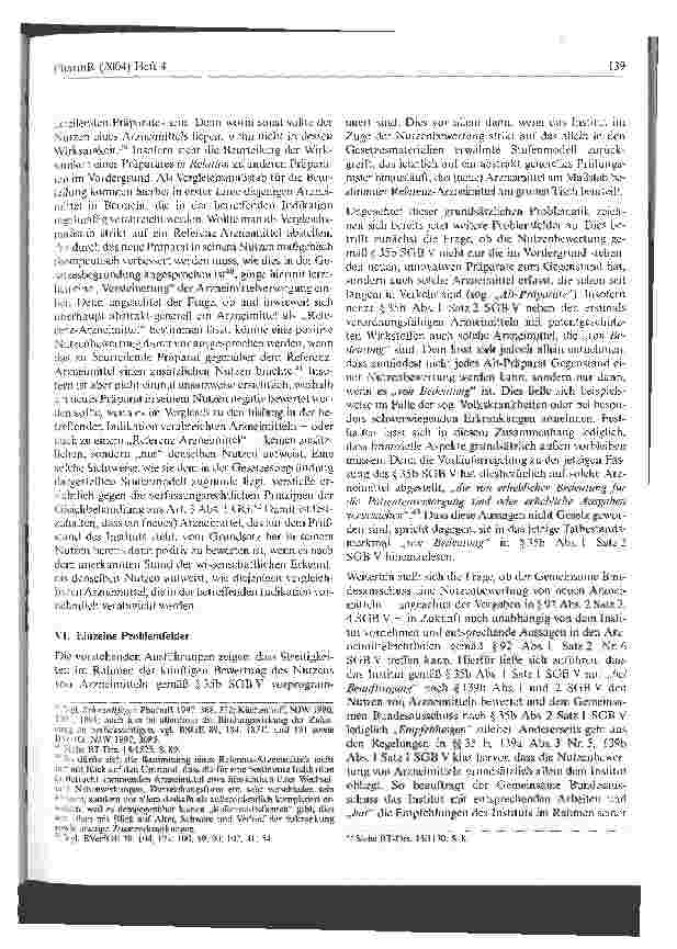 Vorschauseite 6: Die Nutzenbewertung von Arzneimitteln gemäß §35b SGB V