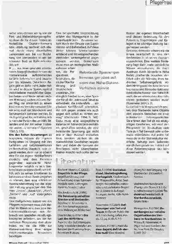 Vorschauseite 4: Das Recht auf Gefühle im Angesicht des Todes