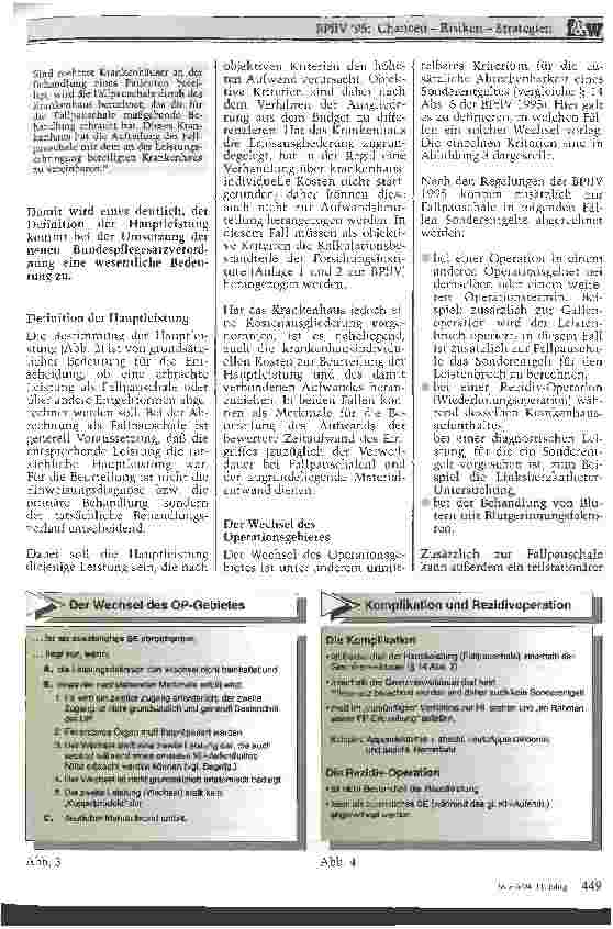 Vorschauseite 6: BPflV 95: Chancen, Risiken, Strategien f & w Seminar zur Bundespflegesatzverordnung 95