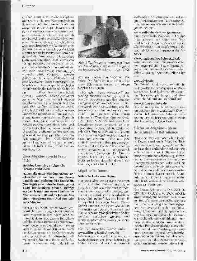 Vorschauseite 3: Migräne. Mit Migräne leben