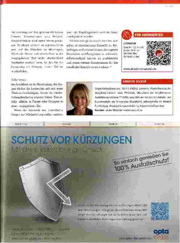 Vorschauseite 4: Handlungsorientiertes Unterrichten
