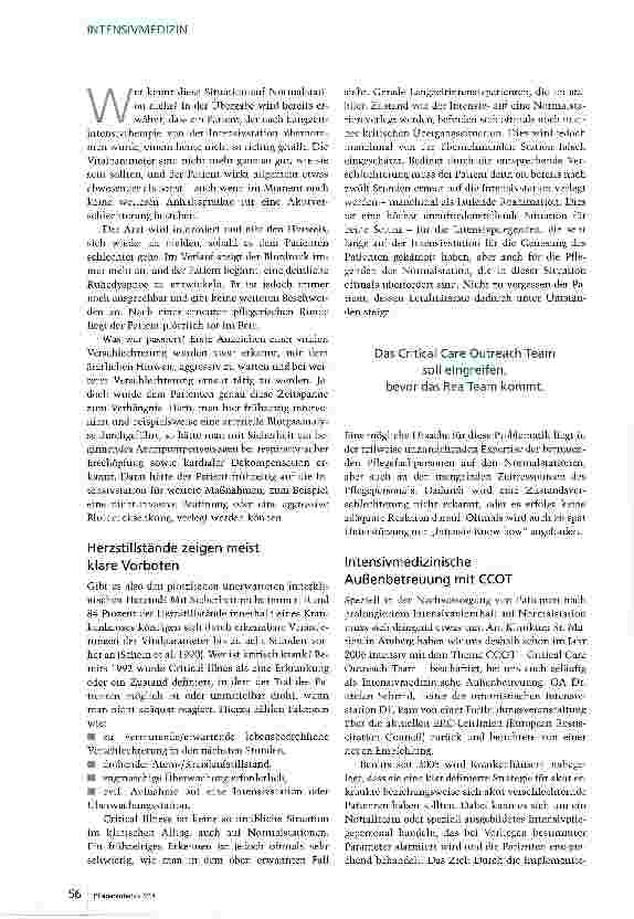 Vorschauseite 2: Ein Team für kritische Fälle