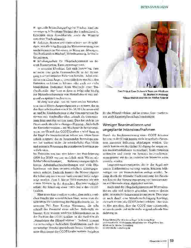 Vorschauseite 5: Ein Team für kritische Fälle