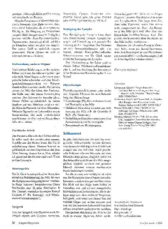 Vorschauseite 4: Die Milz in der Indologie