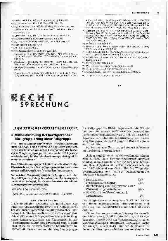 Vorschauseite 6: Beratende Teilnahme eines Personalratsmitglieds an Prüfungen