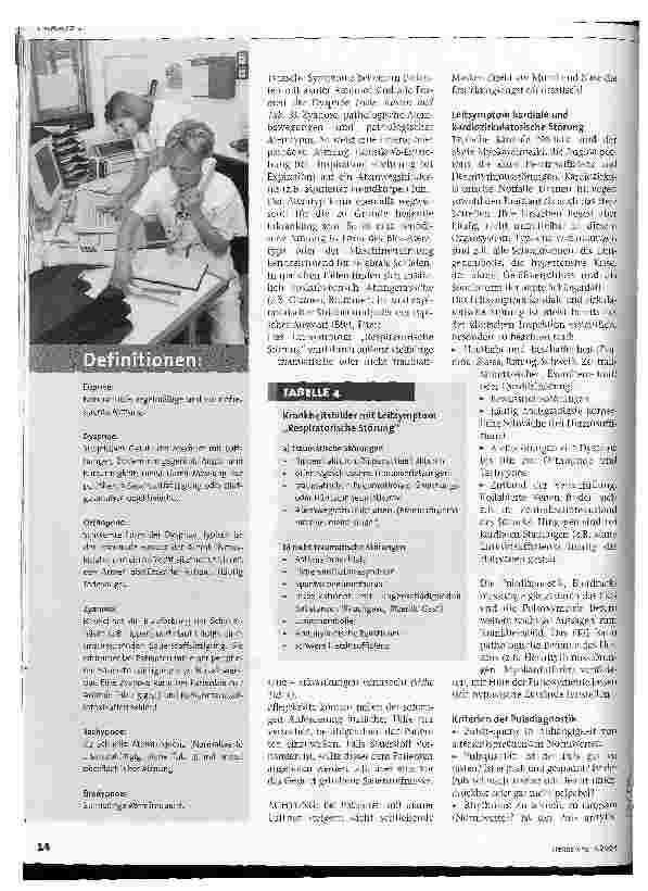 Vorschauseite 3: Notfälle und ihre Leitsymptome