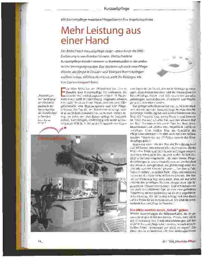 Vorschauseite 1: Mehr Leistung aus einer Hand