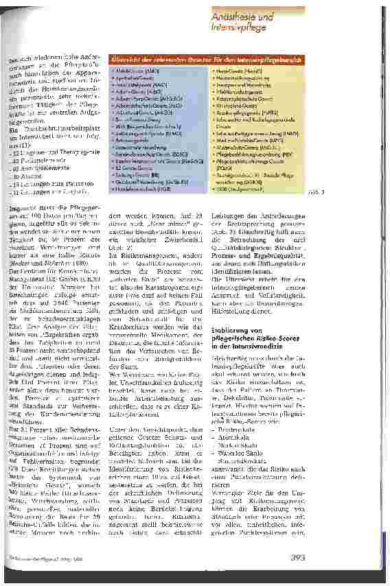 Vorschauseite 4: Fehler und Gefahren als Chance begreifen Risikomanagement und die Rechtsbedeutung für den Intensivpflegebereich, 2. Teil