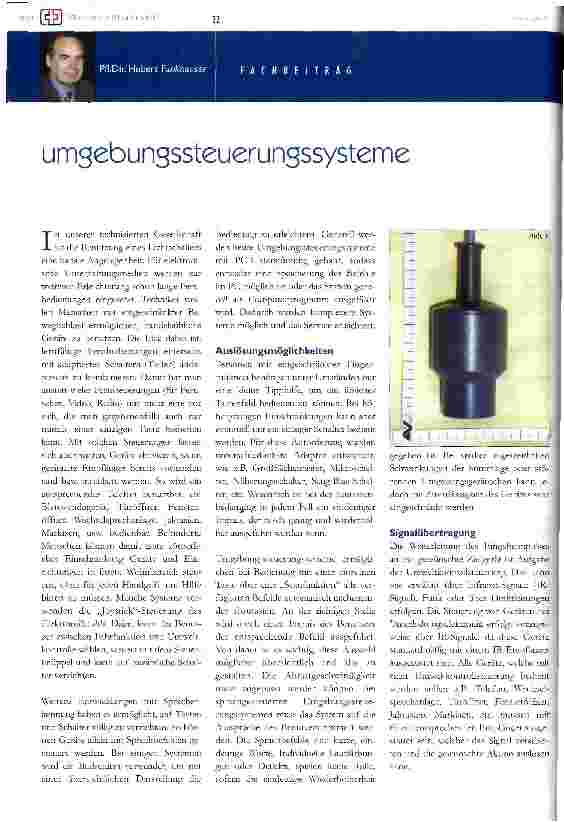 Vorschauseite 1: Umgebungssteuerungssysteme