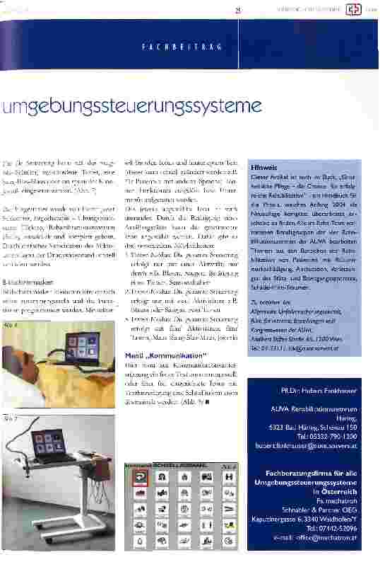 Vorschauseite 4: Umgebungssteuerungssysteme