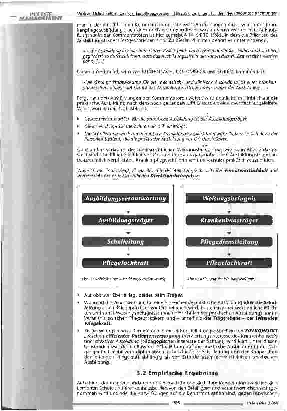 Vorschauseite 3: Reform des Krankenpflegegesetzes Herausforderungen für die Pflegebildungseinrichtungen