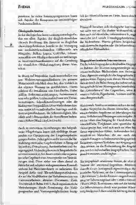 Vorschauseite 5: Psychosoziale Interventionen in Gerontologie und Pflege