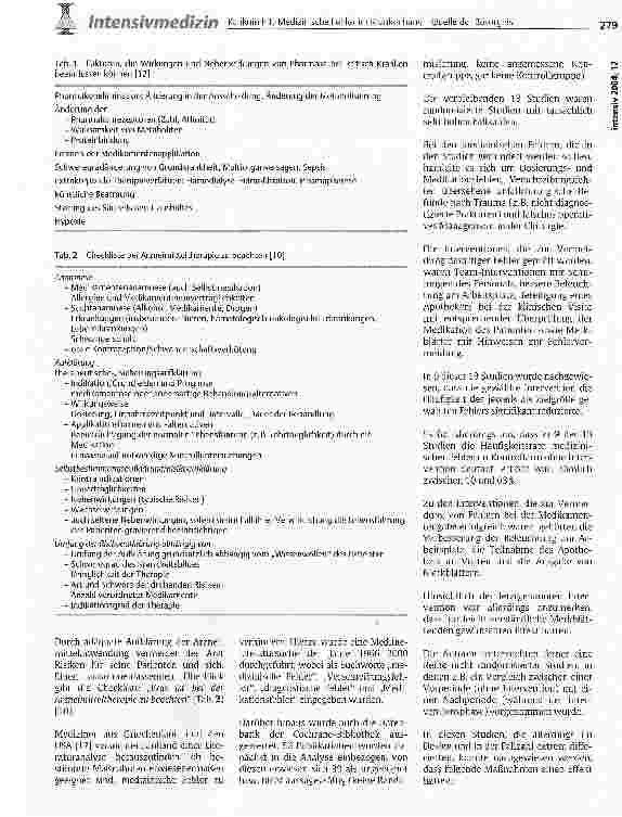 Vorschauseite 3: Medizinische Fehler im Krankenhaus -Quelle der Besorgnis