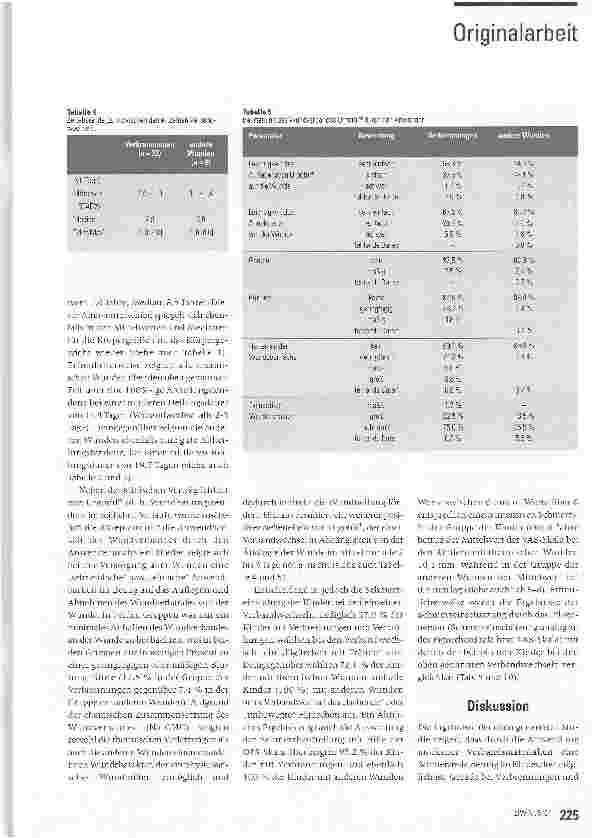 Vorschauseite 4: Lachendes oder weinendes Gesicht: Ist schmerzvermeidende Wundversorgung bei Kindern möglich? Painless Woundmanagement in Children