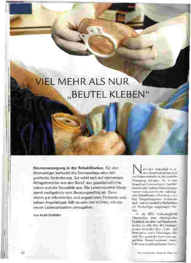 Vorschauseite 1: VIEL MEHR ALS NUR BEUTEL KLEBEN