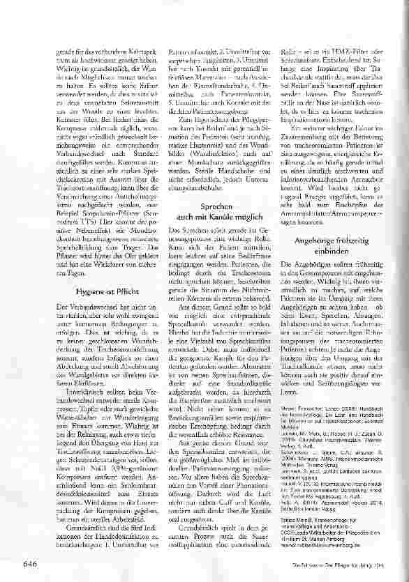 Vorschauseite 5: KEINE ANGST VOR DER FRACHEALKANULE