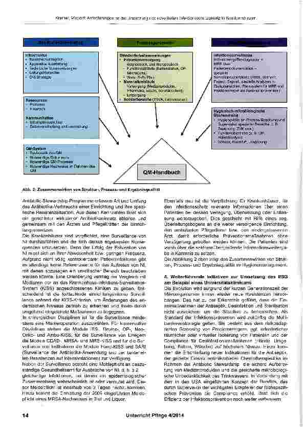 Vorschauseite 3: Anforderungen an die Umsetzung des novellierten Infektionsschutzgesetzes in Krankenhäusern