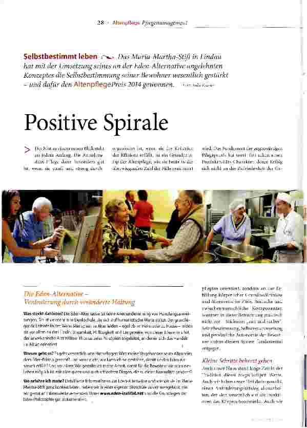 Vorschauseite 1: Positive Spirale