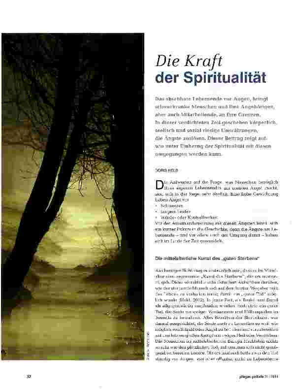 Vorschauseite 1: Die Kraft der Spiritualität