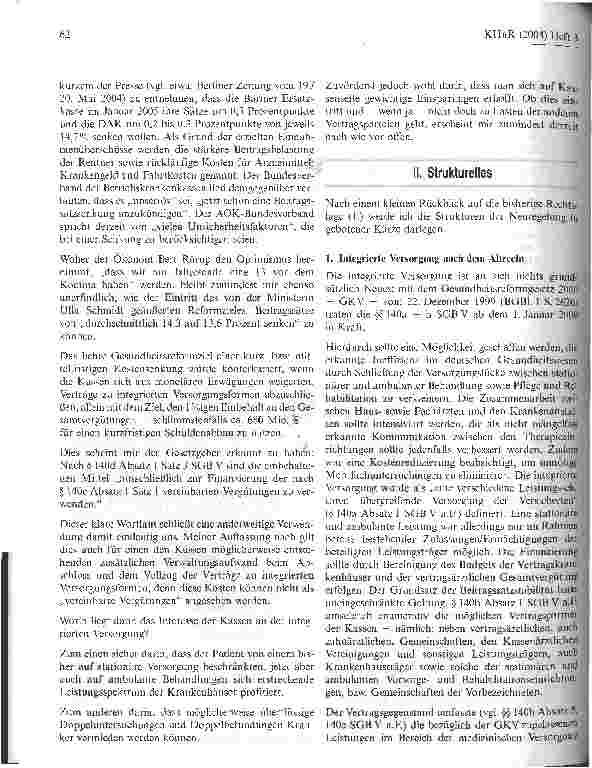 Vorschauseite 3: Rechtsund Verfahrensfragen der integrierten Versorgung