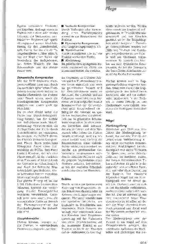 Vorschauseite 2: Der Knochenbruch und seine Behandlung2. Teil: Methoden der Osteosynthese