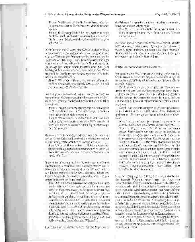 Vorschauseite 4: Ethnografische Studie zu den Pflegeanforderungen jüdischer Migrantinnen in Deutschland